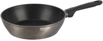 Сковорода Rondell Posh RDA-1474 круглая 20см покрытие: Xylan Plus ручка несъемная (без крышки) бронзовый - купить недорого с доставкой в интернет-магазине