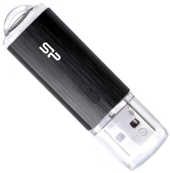 Флеш Диск Silicon Power 64GB Ultima U02 SP064GBUF2U02V1K USB2.0 черный - купить недорого с доставкой в интернет-магазине