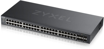 Коммутатор Zyxel GS2220-50-EU0101F (L2) 48x1Гбит/с 4xКомбо(1000BASE-T/SFP) 2SFP управляемый - купить недорого с доставкой в интернет-магазине