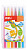 Фломастеры Deli EC10304 Color Emotion кисть смываемые 12цв. пластиковый пенал (12шт.)