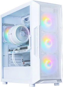 Корпус Zalman i3 Neo V2 белый без БП ATX 4x120mm 5x140mm 2xUSB2.0 1xUSB3.0 audio bott PSU - купить недорого с доставкой в интернет-магазине