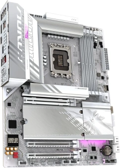 Материнская плата Gigabyte Z890 AORUS ELITE WIFI7 ICE Soc-1851 Intel Z890 4xDDR5 ATX AC`97 8ch(7.1) 2.5Gg RAID+DP - купить недорого с доставкой в интернет-магазине