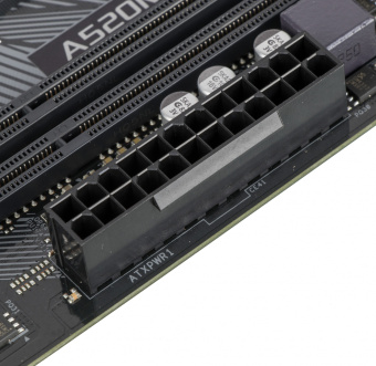 Материнская плата Asrock A520M-HVS Soc-AM4 AMD A520 2xDDR4 mATX AC`97 8ch(7.1) GbLAN RAID+VGA+HDMI - купить недорого с доставкой в интернет-магазине