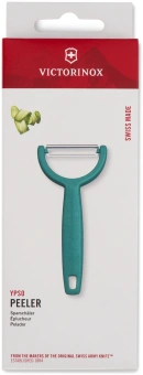 Овощечистка Victorinox Ypsoс лезвием двухсторон. зеленый упак.:европодвес (6.0963.4) - купить недорого с доставкой в интернет-магазине