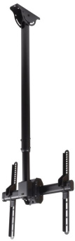 Кронштейн для телевизора Arm Media LCD-1700 черный 26"-65" макс.55кг потолочный наклон - купить недорого с доставкой в интернет-магазине