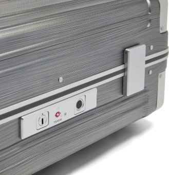 Чемодан Piquadro PQ-LM PQLM (BV7282PQLM/NCU) 40x55x20см 31л. 3.84кг. поликарбонат/натур.кожа темно-серый - купить недорого с доставкой в интернет-магазине