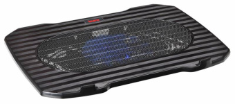 Подставка для ноутбука Buro BU-LCP156-B114 15.6" 357x265x33мм 1xUSB 1x 140ммFAN 345г металлическая сетка/пластик черный - купить недорого с доставкой в интернет-магазине