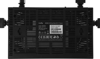 Роутер беспроводной Cudy WR3600H BE3600 100/1000/2500BASE-T черный - купить недорого с доставкой в интернет-магазине