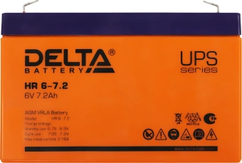 Батарея для ИБП Delta HR 6-7.2 6В 7.2Ач - купить недорого с доставкой в интернет-магазине