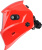 Маска сварщика Fubag IR 9-13R S филь.:хамел. см.экр.95x36мм красный (38073) - купить недорого с доставкой в интернет-магазине