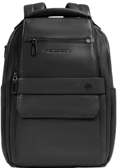 Рюкзак мужской Piquadro Solm CA7020S141/N черный натур.кожа - купить недорого с доставкой в интернет-магазине