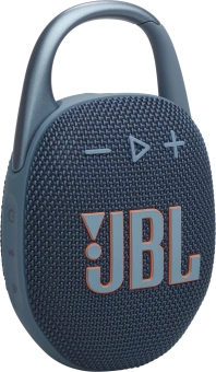 Колонка порт. JBL Clip 5 синий 7W Mono BT 1400mAh (JBLCLIP5BLU) - купить недорого с доставкой в интернет-магазине