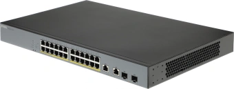 Коммутатор Zyxel GS1350-26HP-EU0101F (L2) 24x1Гбит/с 2xКомбо(1000BASE-T/SFP) 24PoE+ 375W управляемый - купить недорого с доставкой в интернет-магазине