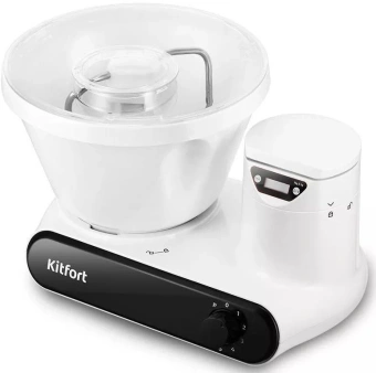 Миксер планетарный Kitfort КТ-3478 1200Вт белый - купить недорого с доставкой в интернет-магазине