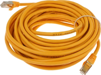 Патч-корд Premier PP6-10M/Y-O 10000Гбит/с FTP 4 пары cat.6 CCA molded 10м желтый RJ-45 (m)-RJ-45 (m) - купить недорого с доставкой в интернет-магазине