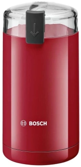 Кофемолка Bosch TSM6A014R 180Вт сист.помол.:ротац.нож вместим.:75гр красный - купить недорого с доставкой в интернет-магазине