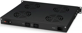 Модуль вентиляторный Cabeus (JG03T-BK) 4 вент. черный - купить недорого с доставкой в интернет-магазине