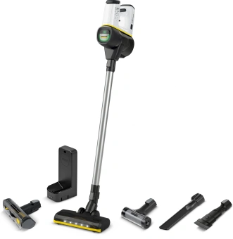 Пылесос Karcher VC 6 Cordless серебристый/белый - купить недорого с доставкой в интернет-магазине