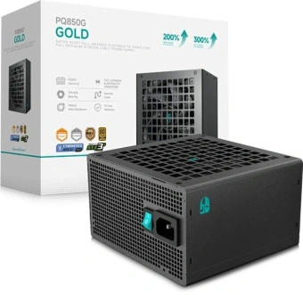 Блок питания Deepcool ATX 850W GamerStorm PQ850G Gen.5 80+ gold (20+4pin) APFC 120mm fan 9xSATA Cab Manag RTL - купить недорого с доставкой в интернет-магазине