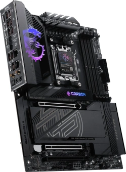 Материнская плата MSI MPG X870E CARBON MAX WIFI Socket AM5 AMD X870E 4xDDR5 ATX AC`97 8ch(7.1) 5Gigabit + 2.5Gigabit Ethernet RAID+HDMI - купить недорого с доставкой в интернет-магазине