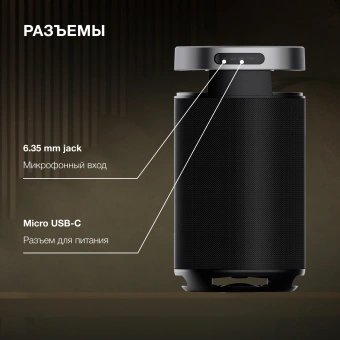 Минисистема Hyundai Select H-MC1241 черный 100Вт BT - купить недорого с доставкой в интернет-магазине