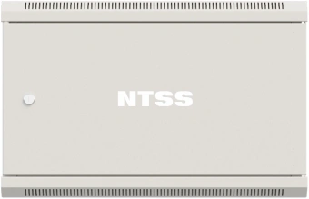Шкаф коммутационный NTSS Премиум (NTSS-W6U6045FD) настенный 6U 570x450мм пер.дв.металл 60кг серый 18кг - купить недорого с доставкой в интернет-магазине