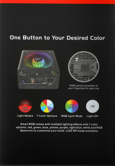 Блок питания Thermaltake ATX 750W Smart BX1 RGB 80+ bronze (20+4pin) APFC 120mm fan color LED 8xSATA RTL - купить недорого с доставкой в интернет-магазине