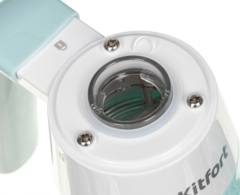 Отпариватель ручной Kitfort КТ-928-3 600Вт бирюзовый/белый - купить недорого с доставкой в интернет-магазине