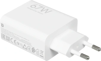 Сетевое зар./устр. Xiaomi BHR9465EU 67W 6A (PD) USB Type-C универсальное белый - купить недорого с доставкой в интернет-магазине