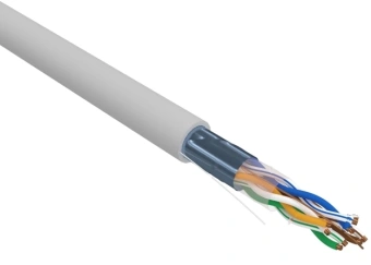 Кабель информационный Rexant PRO 02-0025 кат.5E F/UTP 4 пары 24AWG PVC внутренний 305м серый - купить недорого с доставкой в интернет-магазине