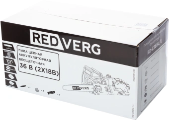 Цепная пила RedVerg RD-C36BL/U аккум. дл.шины:14" (35cm) - купить недорого с доставкой в интернет-магазине