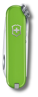Нож перочинный Victorinox Classic SD Smashed Avocado (0.6223.43G) 58мм 7функц. подар.коробка - купить недорого с доставкой в интернет-магазине