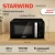 Микроволновая Печь Starwind SMW2520 20л. 700Вт черный/серебристый - купить недорого с доставкой в интернет-магазине