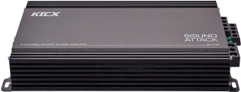 Усилитель автомобильный Kicx SA 4.90 четырехканальный - купить недорого с доставкой в интернет-магазине