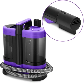 Пылесос моющий Kitfort КТ-5213 450Вт черный/фиолетовый - купить недорого с доставкой в интернет-магазине