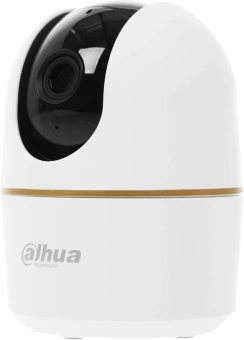 Камера видеонаблюдения IP Dahua DH-IPC-H2AP-0360B Wi-Fi 3.6-3.6мм цв. корп.:белый/черный - купить недорого с доставкой в интернет-магазине
