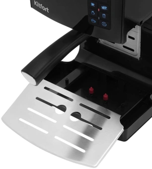 Кофеварка рожковая Kitfort КТ-743 1400Вт черный - купить недорого с доставкой в интернет-магазине