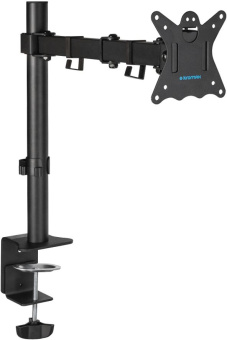 Кронштейн для мониторов Kromax CASPER-507 черный 10"-34" макс.10кг настольный поворот и наклон - купить недорого с доставкой в интернет-магазине