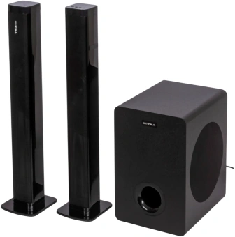 Саундбар Supra SSB-212 2.1 200Вт+400Вт черный - купить недорого с доставкой в интернет-магазине