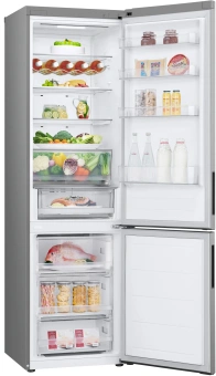 Холодильник LG GC-B509ANMW 2-хкамерн. серый инвертер - купить недорого с доставкой в интернет-магазине