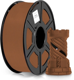 Пластик для принтера 3D Cactus CS-3D-PETG-1KG-COFFEE PETG d1.75мм 1кг L316м 1цв. - купить недорого с доставкой в интернет-магазине