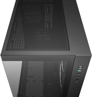 Корпус Deepcool CG330 3F черный без БП mATX 2xUSB3.0 audio bott PSU - купить недорого с доставкой в интернет-магазине