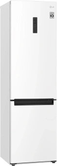 Холодильник LG GA-B509LQYL 2-хкамерн. белый/черный мат. инвертер - купить недорого с доставкой в интернет-магазине