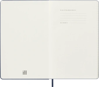 Еженедельник Moleskine ACADEMIC WKNT Large 130х210мм датир.18мес 208стр. синий сапфир - купить недорого с доставкой в интернет-магазине