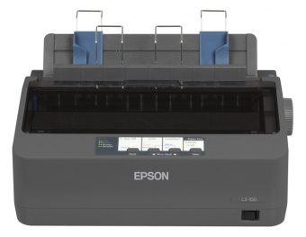 Принтер матричный Epson LX-350 (C11CC24031/C11CC24032) A4 черный - купить недорого с доставкой в интернет-магазине