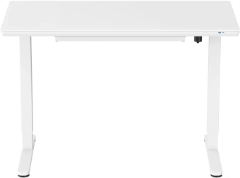 Стол для компьютера Cactus CS-EGD-WWT электропривод столешница стекло белый каркас белый - купить недорого с доставкой в интернет-магазине