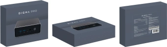 Неттоп Digma Pro Minimax U1 i3 1215U (1.2) 8Gb SSD256Gb UHDG CR Windows 11 Professional GbitEth WiFi BT 60W темно-серый/черный (DPP3-8CXW01) - купить недорого с доставкой в интернет-магазине