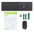 Клавиатура + мышь Acer OKR030 клав:черный мышь:черный USB беспроводная slim Multimedia (ZL.KBDEE.005) - купить недорого с доставкой в интернет-магазине