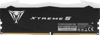 Память DDR5 2x16GB 8000MHz Patriot PVXR532G80C38K Viper Xtreme 5 RGB RTL Gaming PC5-64000 CL38 DIMM 288-pin 1.45В с радиатором Ret - купить недорого с доставкой в интернет-магазине