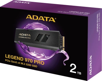 Накопитель SSD A-Data PCIe 5.0 x4 2000GB SLEG-970P-2TCI Legend 970 Pro M.2 2280 - купить недорого с доставкой в интернет-магазине